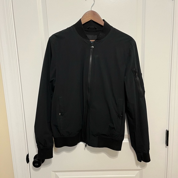 Navy Banana Republic Bomber Jacket - Picture 1 of 7